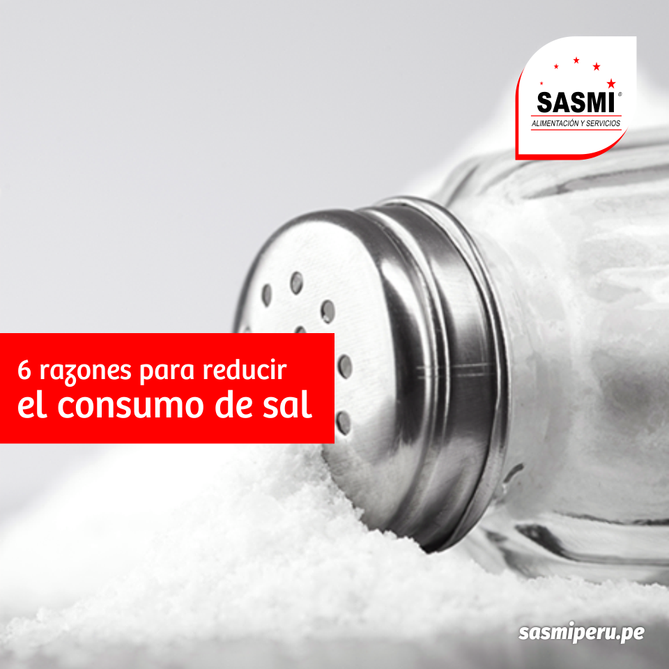 ¿Que daños a la salud causa el consumo de sal en exceso? by SASMI PERU